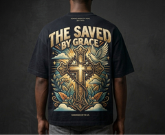 Saved by Grace Statement Tee