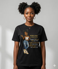 Black Girl Magic Faith Graphic T-Shirt