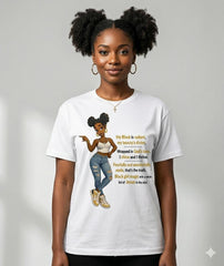 Black Girl Magic Faith Graphic T-Shirt