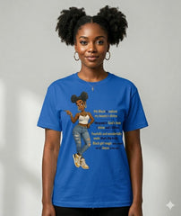 Black Girl Magic Faith Graphic T-Shirt